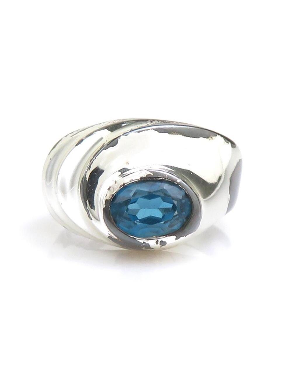Auth Christian Dior Ring Silver - #338007C11B